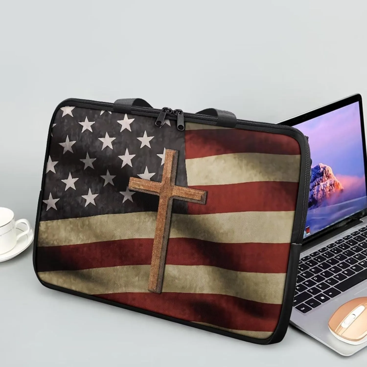 Laptop Carrying Case Portable Computer Bag Shockproof Protective Laptop Briefcase Laptop Sleeves with Top Handle