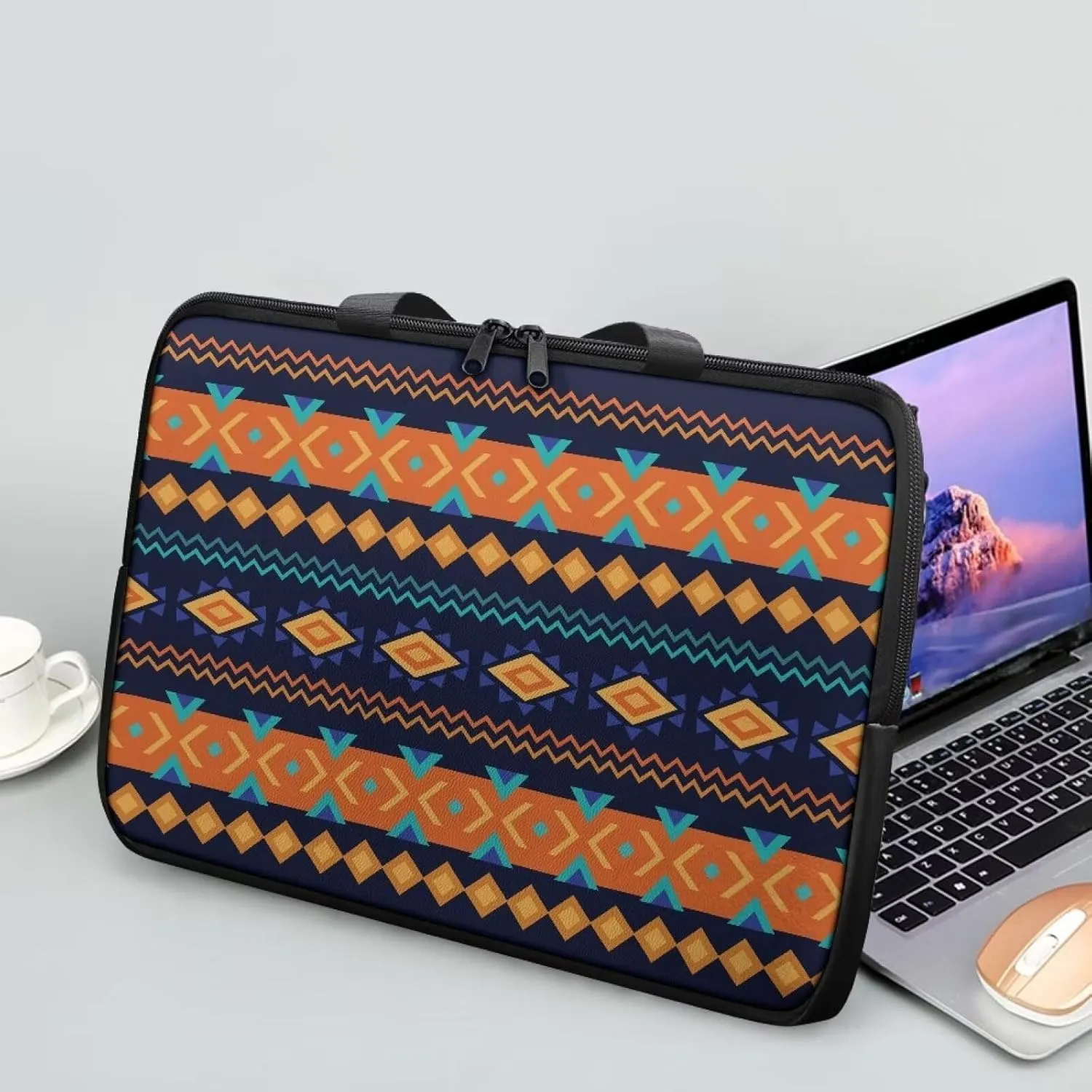 Laptop Carrying Case Portable Computer Bag Shockproof Protective Laptop Briefcase Laptop Sleeves with Top Handle