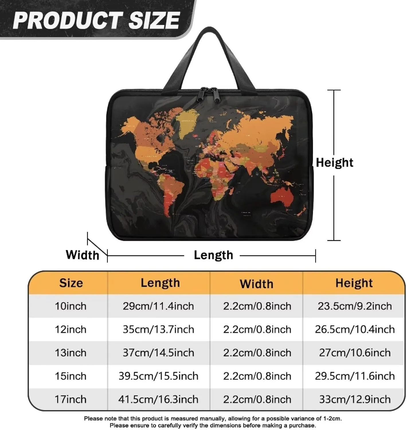 Laptop Carrying Case Portable Computer Bag Shockproof Protective Laptop Briefcase Laptop Sleeves with Top Handle