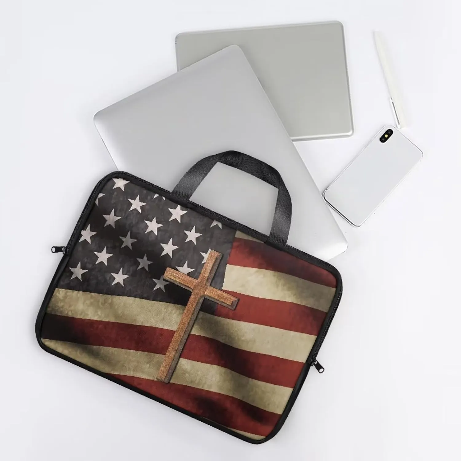 Laptop Carrying Case Portable Computer Bag Shockproof Protective Laptop Briefcase Laptop Sleeves with Top Handle