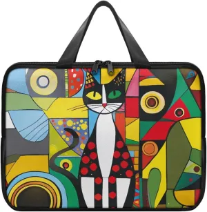 Laptop Carrying Case Portable Computer Bag Shockproof Protective Laptop Briefcase Laptop Sleeves with Top Handle