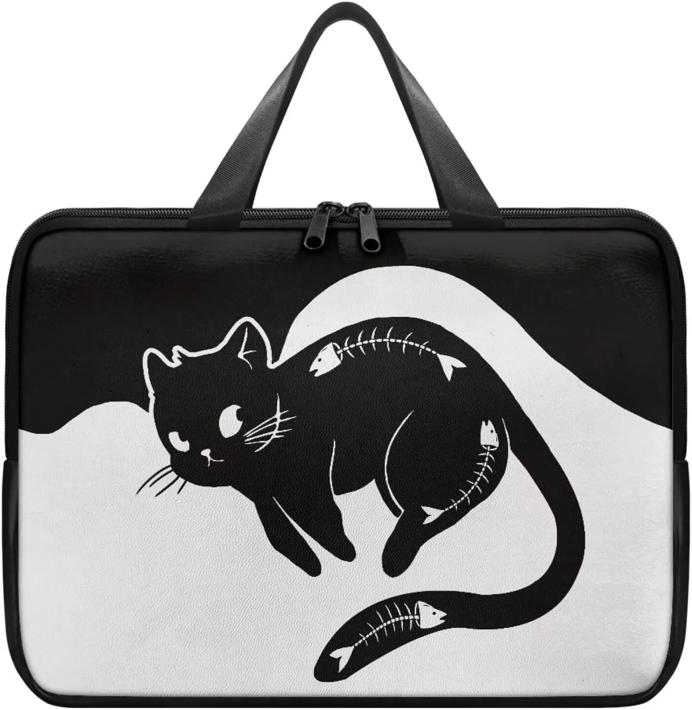 Laptop Sleeve Case Travel Laptop Bag with Handle Shockproof Carrying Briefcase Fashion Print Tablet Bag