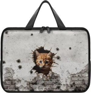 Laptop Sleeve Case Travel Laptop Bag with Handle Shockproof Carrying Briefcase Fashion Print Tablet Bag