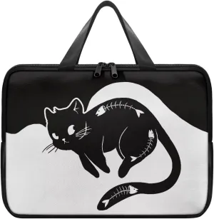 Laptop Sleeve Case Travel Laptop Bag with Handle Shockproof Carrying Briefcase Fashion Print Tablet Bag