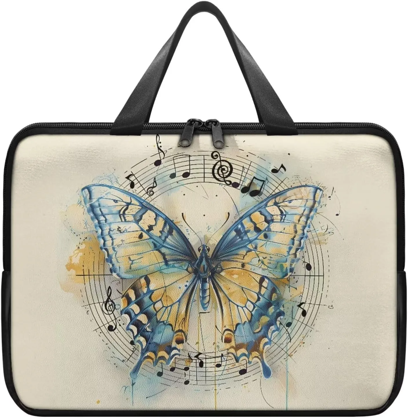 Laptop Sleeve Case Travel Laptop Bag with Handle Shockproof Carrying Briefcase Large Capacity Tablet Bag