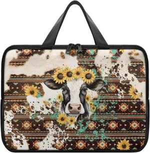 Laptop Sleeve Case Travel Laptop Bag with Handle Shockproof Carrying Briefcase Large Capacity Tablet Bag