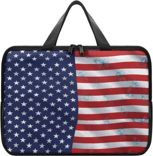 Laptop Sleeve Case Travel Laptop Bag with Handle Shockproof Carrying Briefcase Large Capacity Tablet Bag
