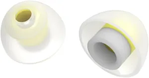 LEPIC nuon Boost Spatial eartips, 2 Pairs Package, Spatial eartips, Next Generation eartips, Soft Grip, Compatible with Wired Earphones, Earbuds, Noise Cancelling Earbuds (M)