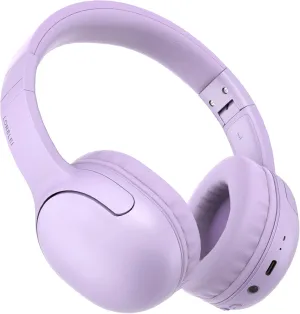 LORELEI B-E5 Kids Bluetooth Headphones, Wireless Headphones for Kids, Foldable 40H Playtime, Built-in mic, On Ear Headsets for Child/Teens/School/Tablet(Space Purple)
