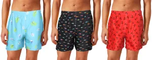 M-673A - Wholesale Men's Printed Swim Trunk