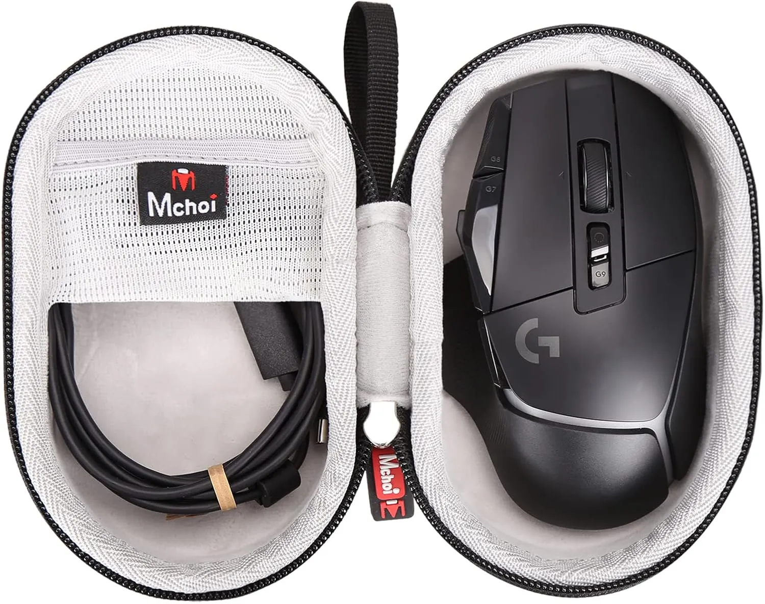 Mchoi Wireless Gaming Mouse Travel Case for Logitech G502 X Plus Lightspeed Wireless RGB Gaming Mouse