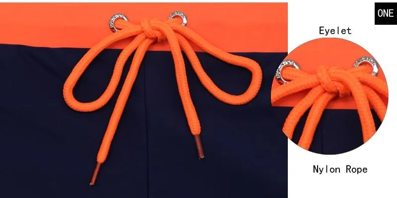Melon Racing Trunks Swimsuit