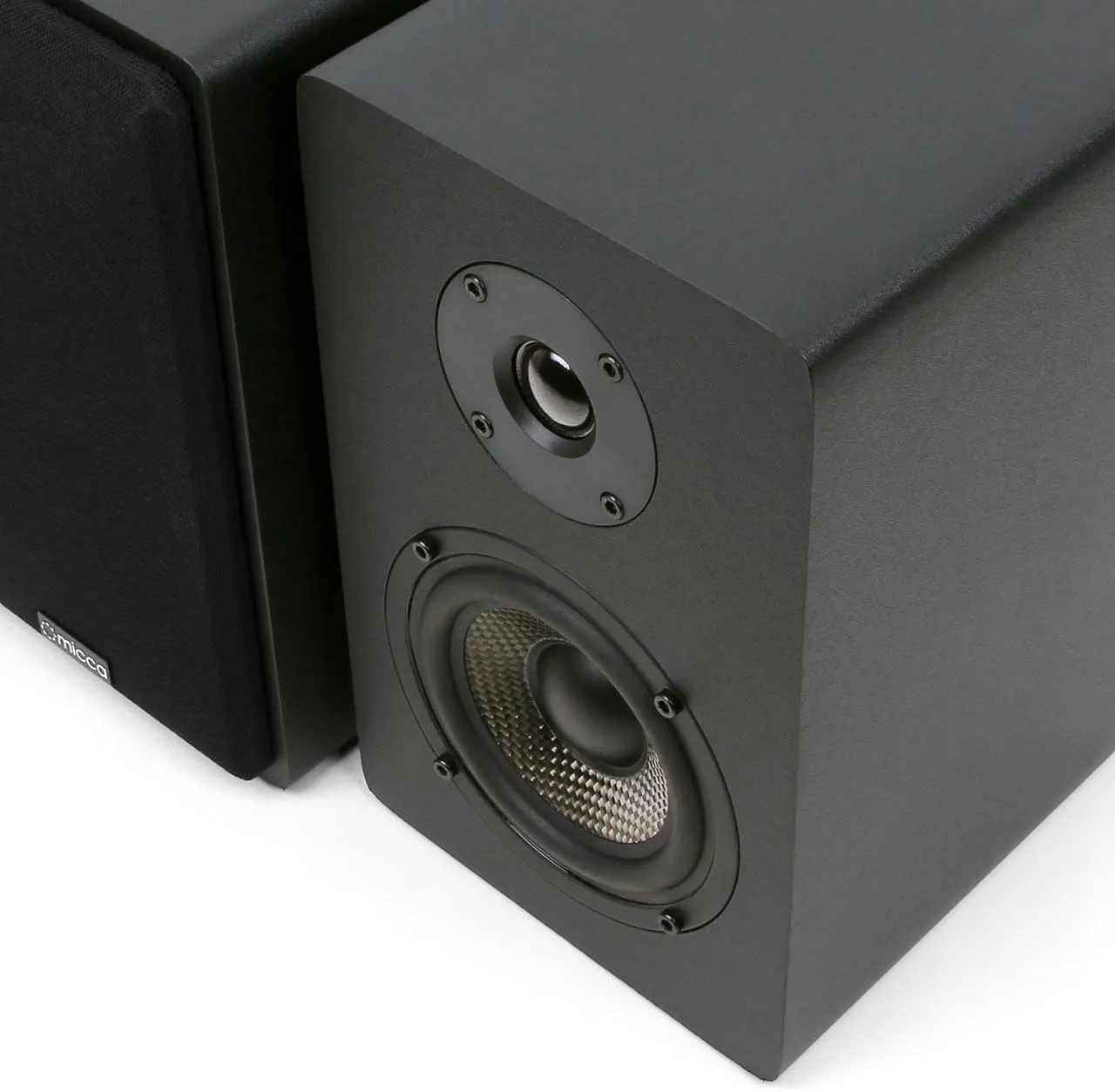 Micca MB42X Bookshelf Speakers with 4-Inch Woofer (Pair) (Renewed)