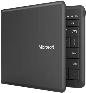 Microsoft Wireless Universal Foldable Keyboard for iPad, iPhone, Android Devices, and Windows Tablet:International QWERTY Layout