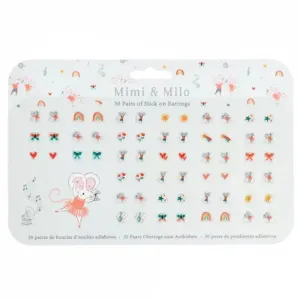 Mimi and Milo Stick on Earrings