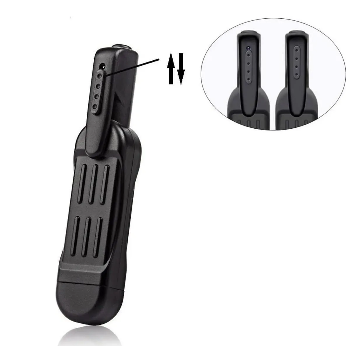 Mini Covert Wearable Security Camera Clip
