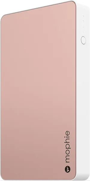 Mophie PowerStation - Universal External Battery - Made for Smartphones and Tablets (6,000mAh) - Rose Gold