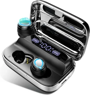 Motast Wireless Earbuds, Bluetooth 5.3 Earbuds 140H Playtime Headphones HD Stereo Noise Cancelling Earphones in Ear with Mic, USB-C Charging Case, IP7 Waterproof Headset for Sports