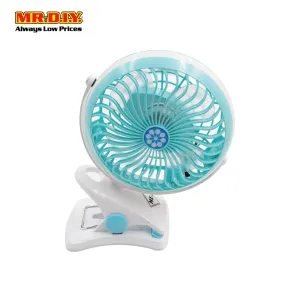 (MR.DIY)  Portable Small USB Fan Clip-Blue