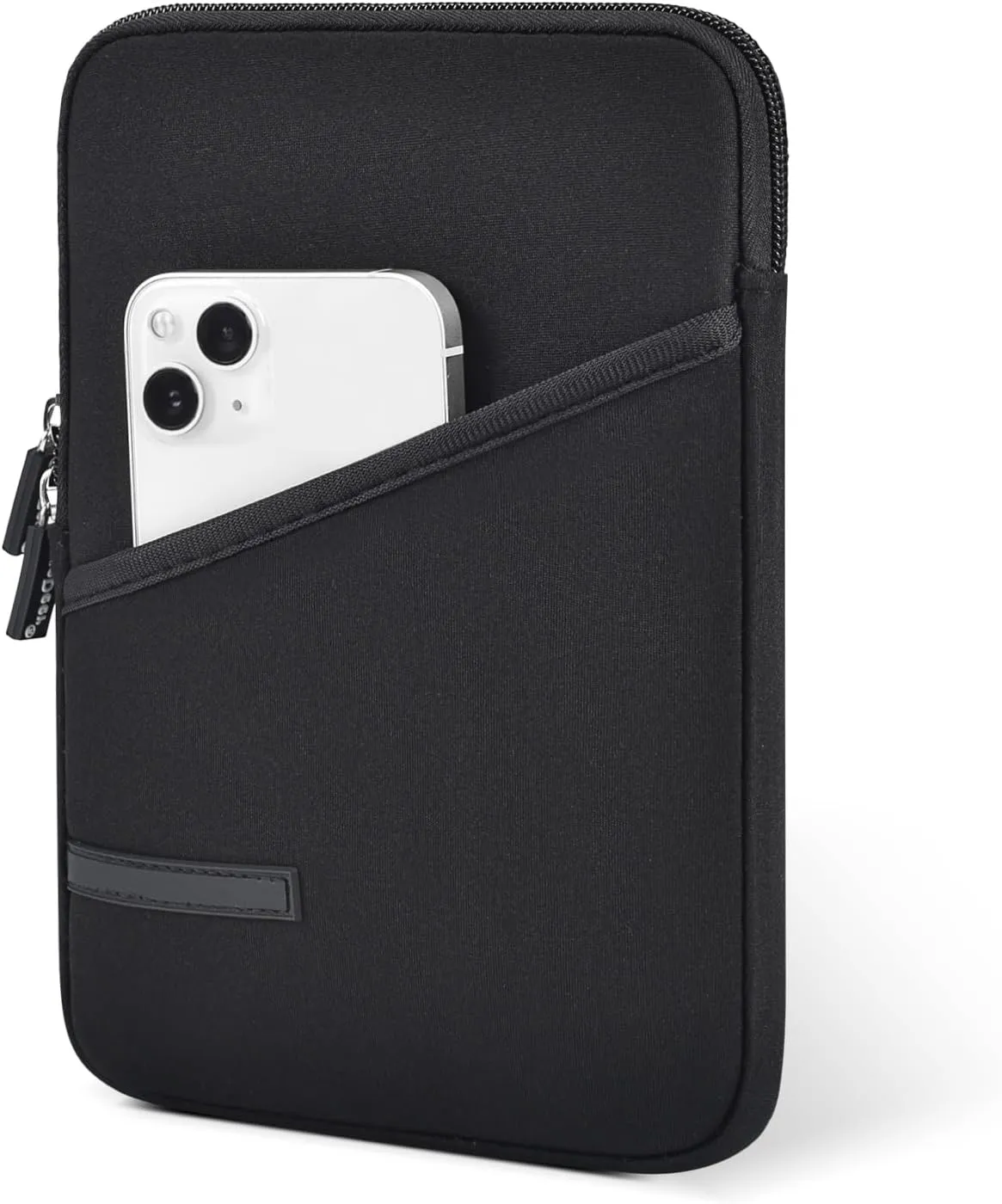 Neoprene Tablet Sleeve for 6-6.8" Amazon Kindle Paperwhite, Fire HD 7", 6" Kobo Clara 2E eReader Pouch Case Bag for 6" Kindle/Kindle Oasis/E-Reader, Black