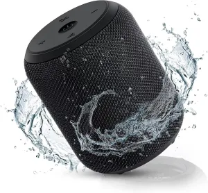 NOTABRICK Bluetooth Speakers, 15W Portable Speakers Bluetooth Wireless V5.0 with Stereo Sound, Active Extra Bass, IPX6 Waterproof Shower Speaker, Double Pairing, for Party, Home Theater, Game Theater