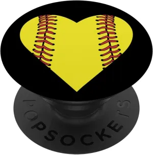 PopSockets PopSocket: Collapsible Phone Grip Stand for Smartphones & Tablets - Black Heart Pattern