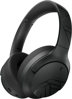 PowerLocus Bluetooth Headphones Over Ear, 60H Playtime, 4 EQ Modes Wireless Headphones with Microphone, Hi-Fi Stereo Deep Bass Foldable Headphone, Soft Foam Ear Cups,Fast Charging for Travel/PC/Phones