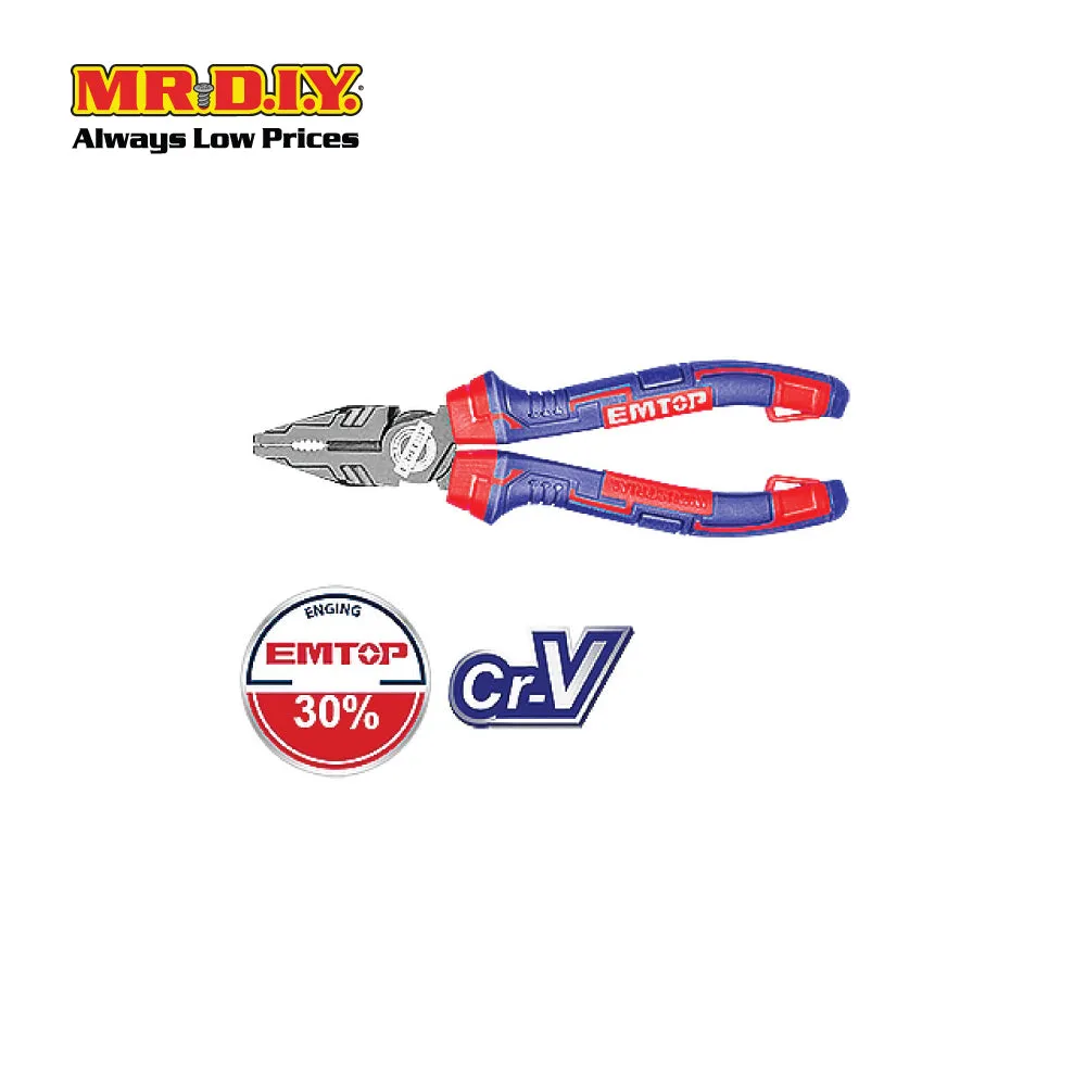 [PRE-ORDER] EMTOP High Leverage Combination Pliers EPLRC0821