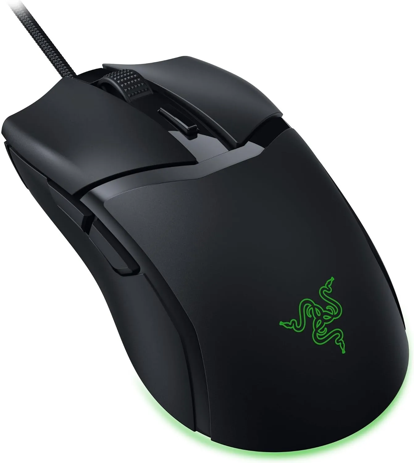 Razer Cobra Gaming Mouse: 58g, Gen-3 Optical Switches, Chroma RGB Lighting, 8500 DPI Sensor, PTFE Feet, Speedflex Cable - Black