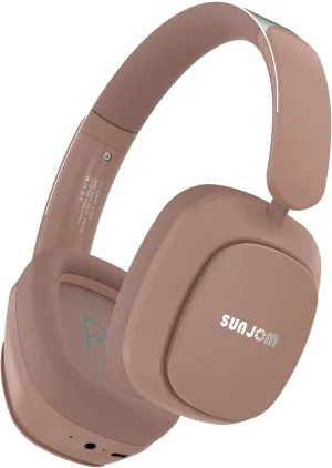 Remix 130H Playtime Wireless Over-Ear Headphones, ANC/ENC Active Noise Cancelling, Foldable Rotatable Lightweight Bluetooth Headphones with Microphone Type-C for Call Travel Sports