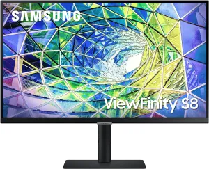 Samsung LS27A80DUNNXZA-CR-FBA, Black (Renewed)