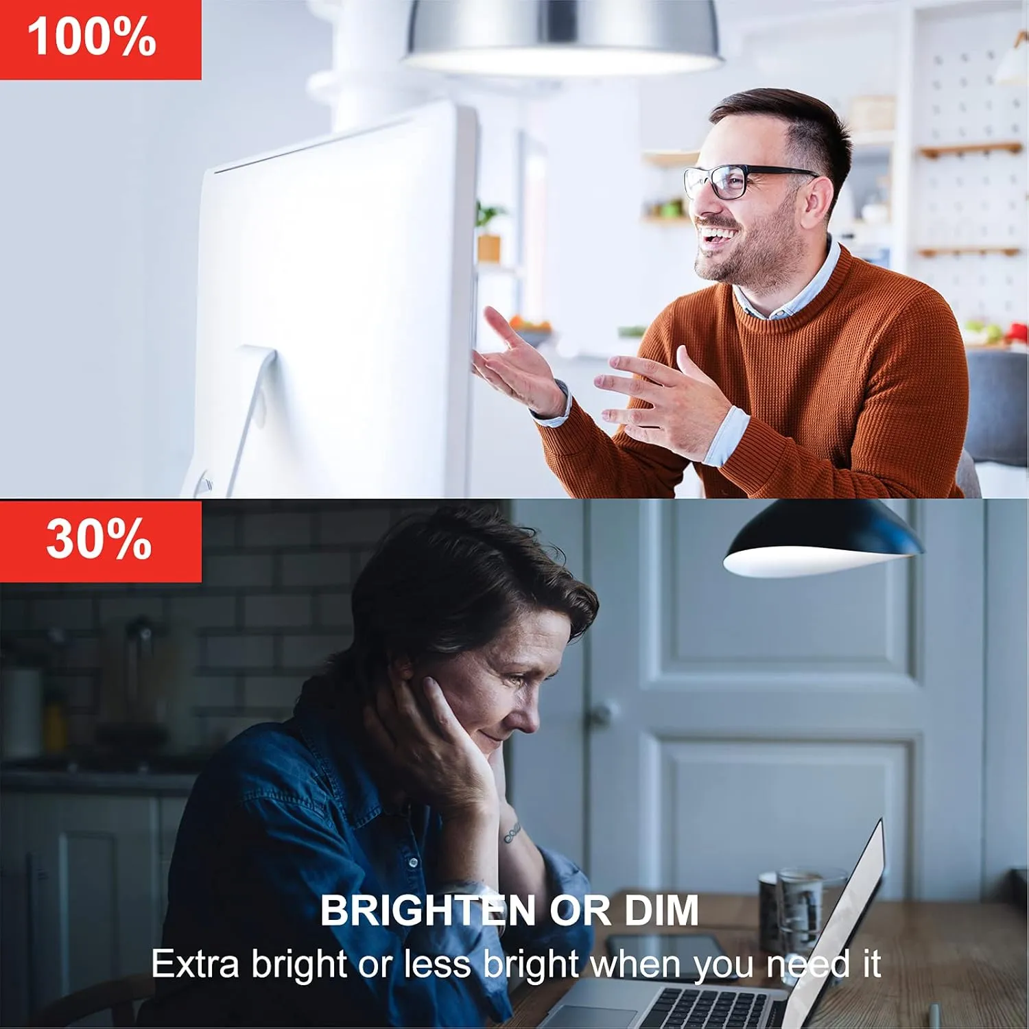 Sengled Smart Light Bulbs, 100W Equivalent WiFi Light Bulb, 1500LM High Brightness Smart Bulbs That Work with Alexa Google, Dimmable A19 Daylight 5000K Alexa Light Bulb, CRI>90, No Hub Required, 4Pack