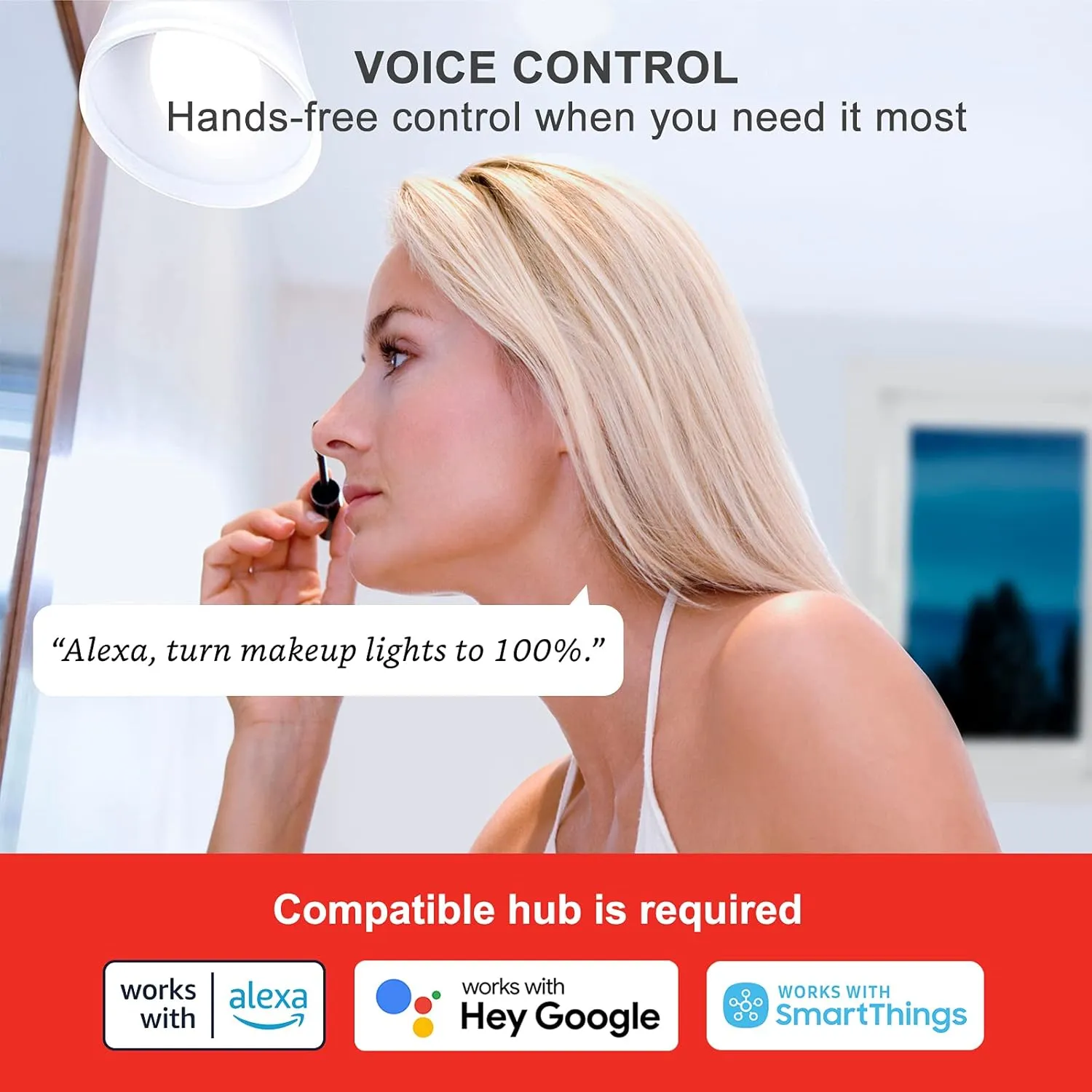 Sengled Zigbee Smart Light Bulbs, Smart Hub Required, Works with SmartThings and Echo with built-in Hub, Voice Control with Alexa and Google Home, Daylight 60W Equivalent A19 Alexa Light Bulb, 10 Pack