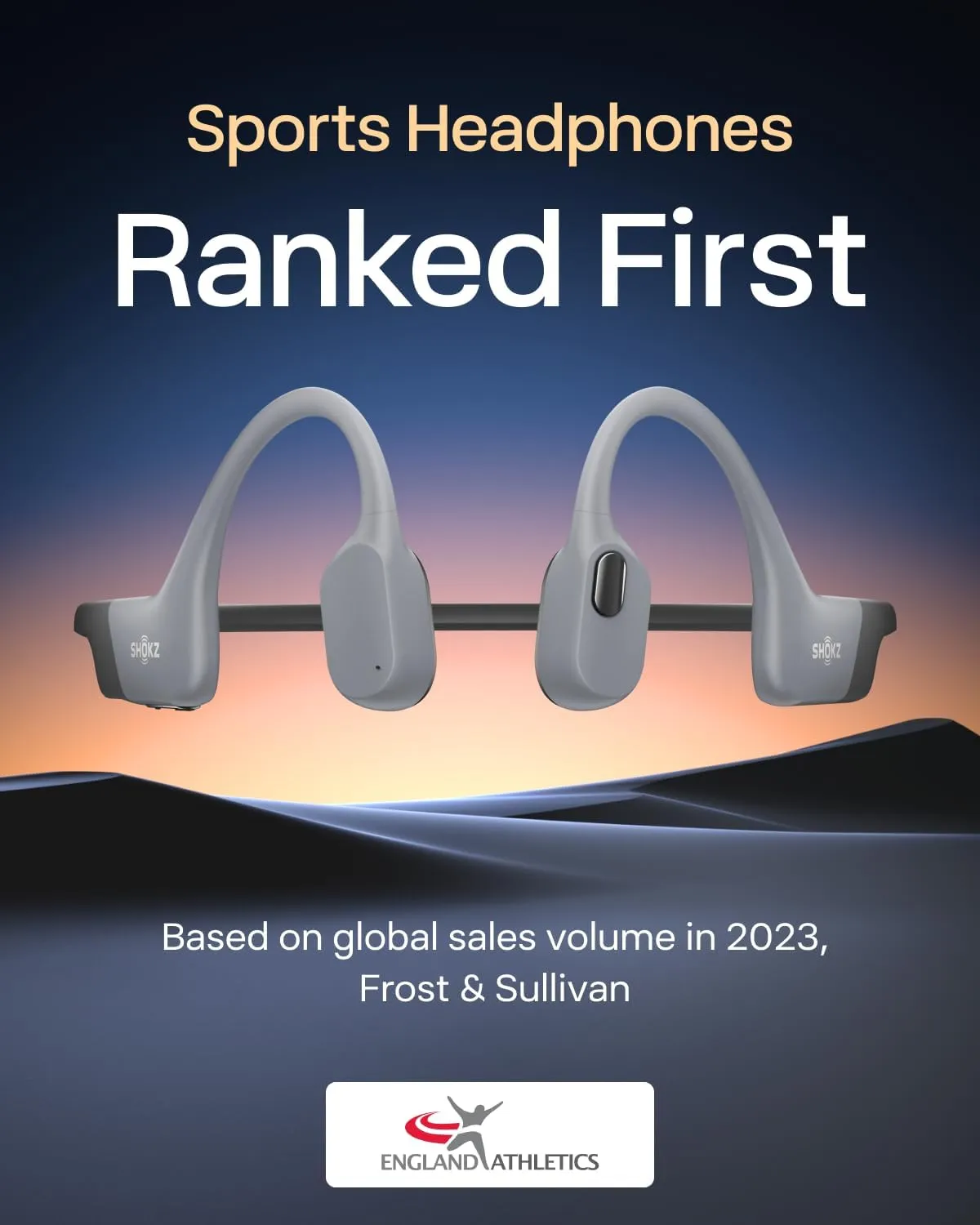 SHOKZ OpenSwim Pro - Open-Ear Bluetooth Headphones & 32GB MP3 Player, IP68 Waterproof, Bone Conduction Headphones, Secure Fit for Workouts, Running and Swimming, Built-in Microphone, App, Grey
