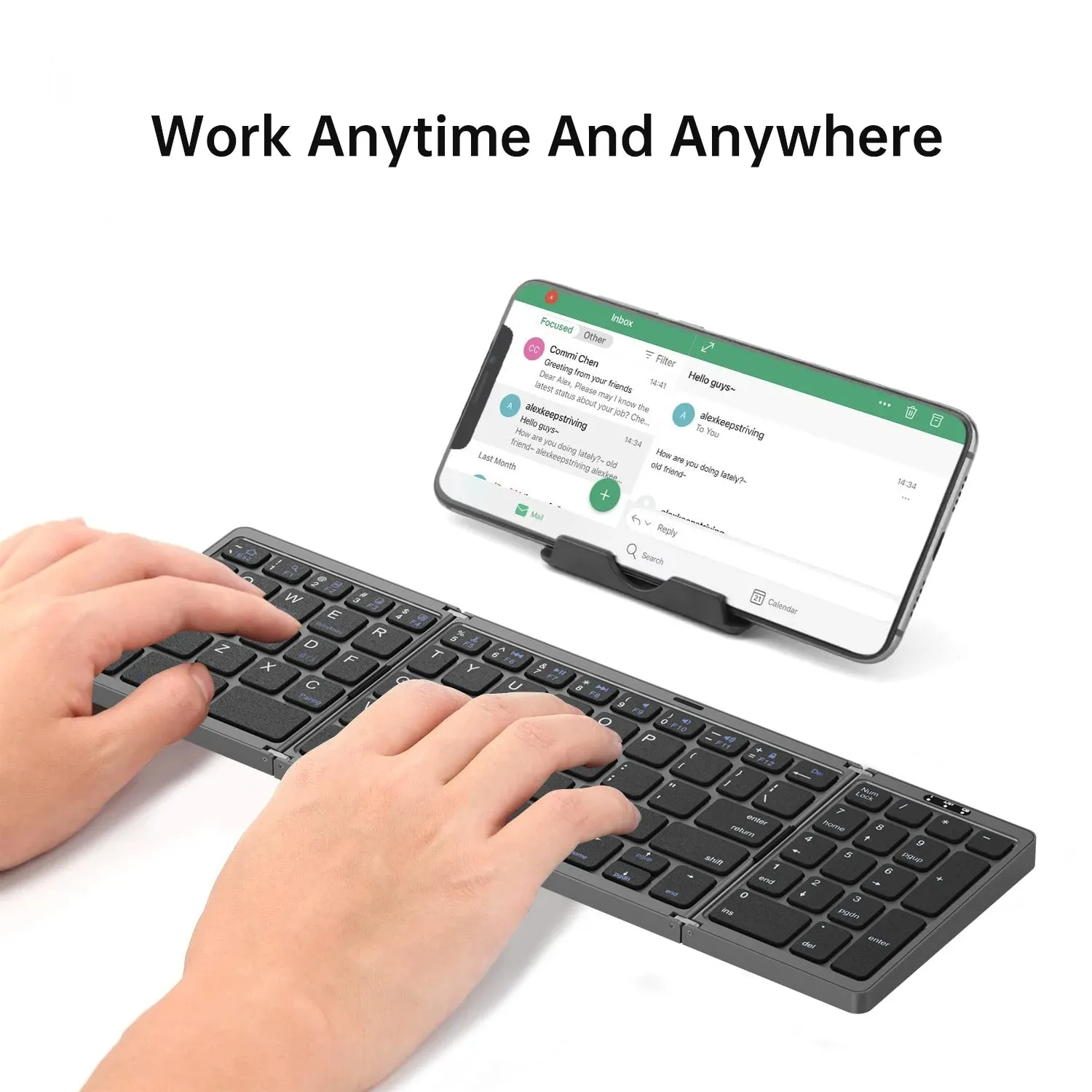 SIKAI Mini Portable Folding Keyboard