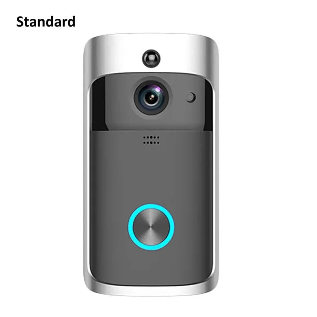 Smart Doorbell Camera Wifi Wireless Call Intercom Video-Eye for Apartments Door Bell Ring for Phone Home Security Cameras