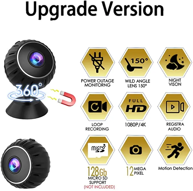 Smart Mini Wifi Home Security Camera