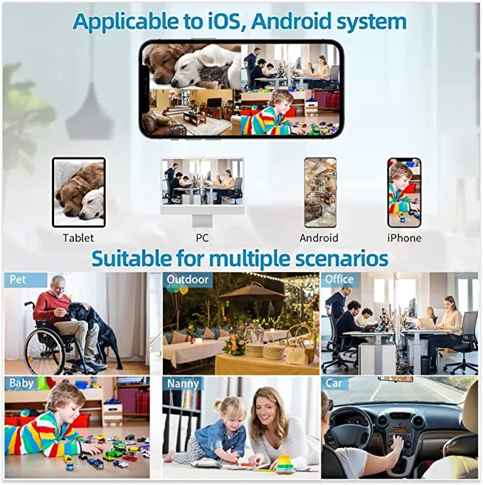 Smart Mini Wifi Home Security Camera