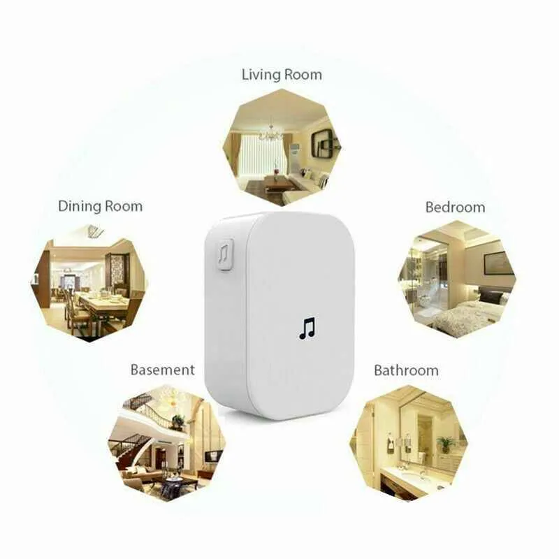 Smart WiFi Video Doorbell Security Camera With Doorbell Chime
