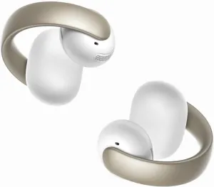 Soundcore AeroClip by Anker, Open-Ear Earbuds, Clip-On Headphones, Adaptive Comfort, Clear Calls with 4 Mics and AI, Stable Fit, 12mm Drivers for Powerful Bass, Hi-Res, Open-Ring Design