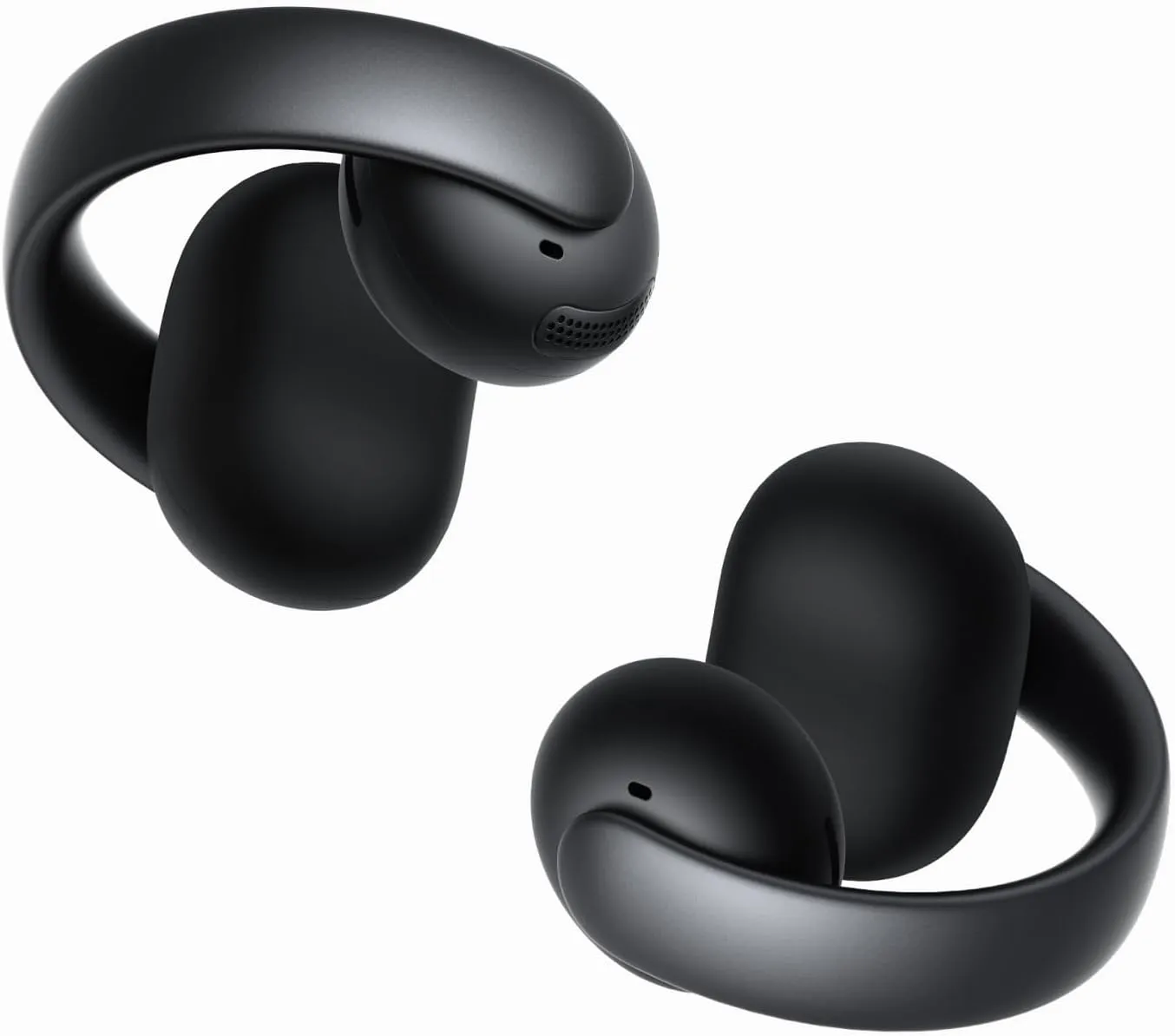 Soundcore AeroClip by Anker, Open-Ear Earbuds, Clip-On Headphones, Adaptive Comfort, Clear Calls with 4 Mics and AI, Stable Fit, 12mm Drivers for Powerful Bass, Hi-Res, Open-Ring Design