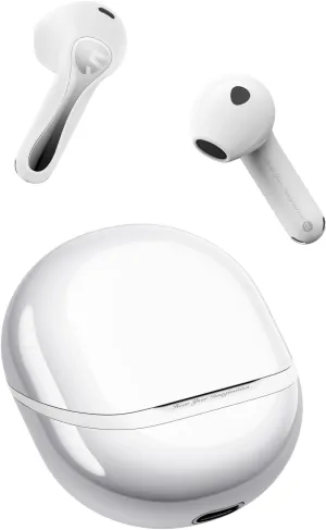 SoundPEATS Air5 Truly Wireless Semi in Ear Earbuds, TWS Noise Nancelling Headphones, Snapgragon Sound, APTX Adaptive Lossless and QCC3091, Bluetooth V5.4 Earphones with 6 Mics, 30 Hrs Gaming Playtime