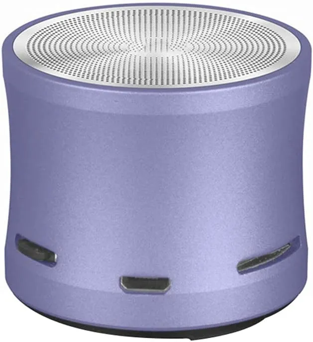 Speaker High-def Sound Remote Shutter-take Tf Card Player Metal Portable Speaker (Color : Blue)