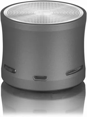 Speaker High-def Sound Remote Shutter-take Tf Card Player Metal Portable Speaker (Color : Gray)
