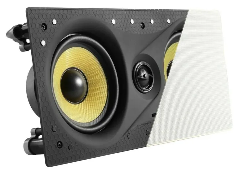 Surround Sound Home Theater with 8" In-Wall Speakers, 12" Subwoofer