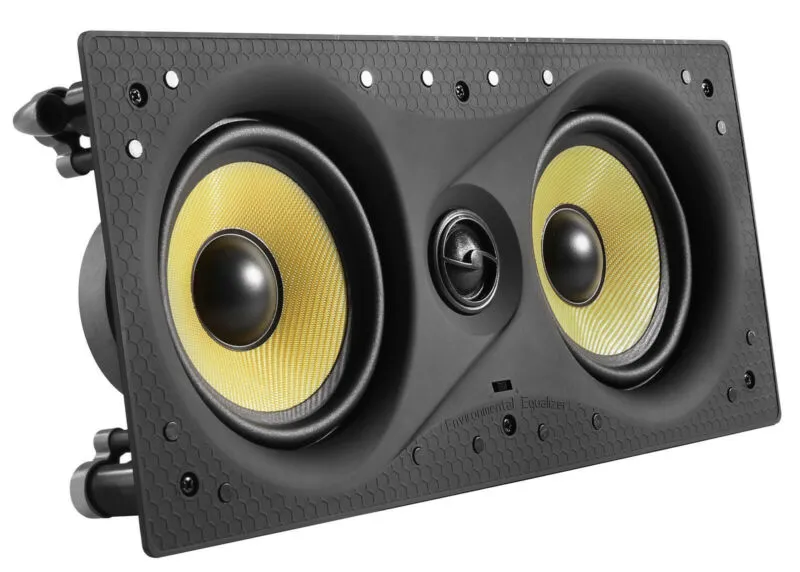 Surround Sound Home Theater with 8" In-Wall Speakers, 12" Subwoofer