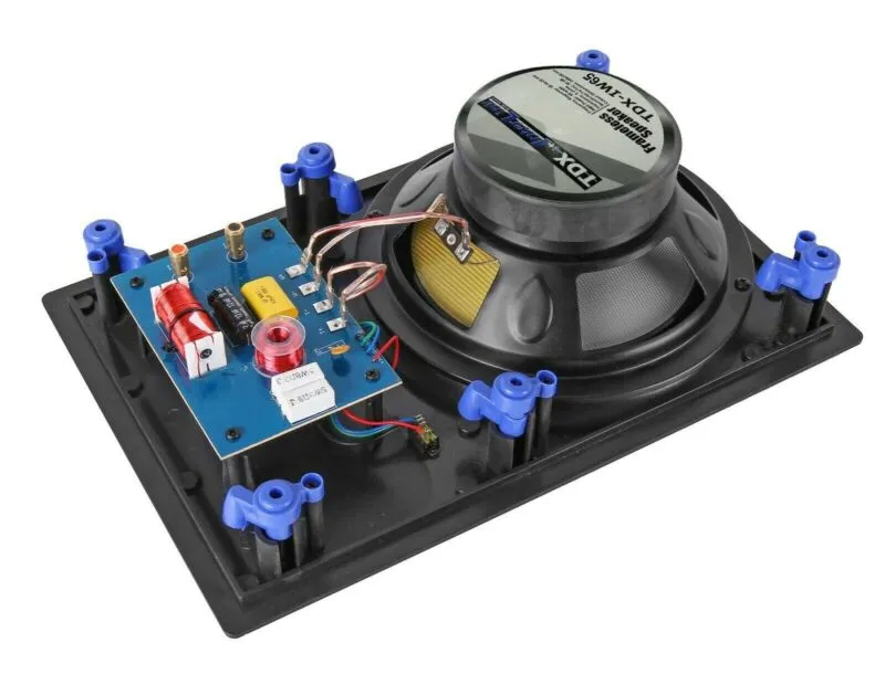 Surround Sound Home Theater with 8" In-Wall Speakers, 12" Subwoofer