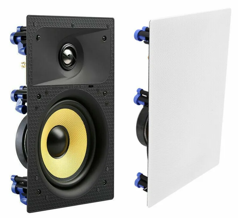 Surround Sound Home Theater with 8" In-Wall Speakers, 12" Subwoofer