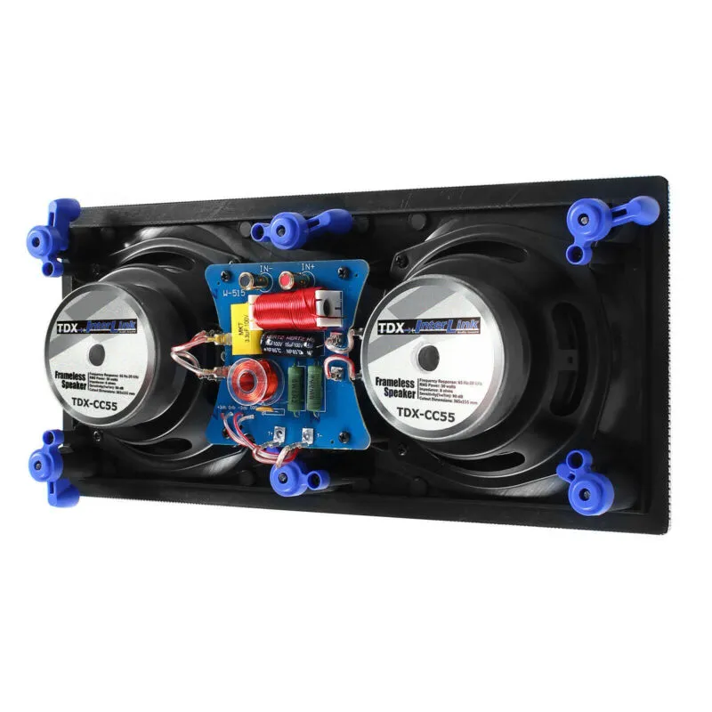 Surround Sound Home Theater with 8" In-Wall Speakers, 12" Subwoofer