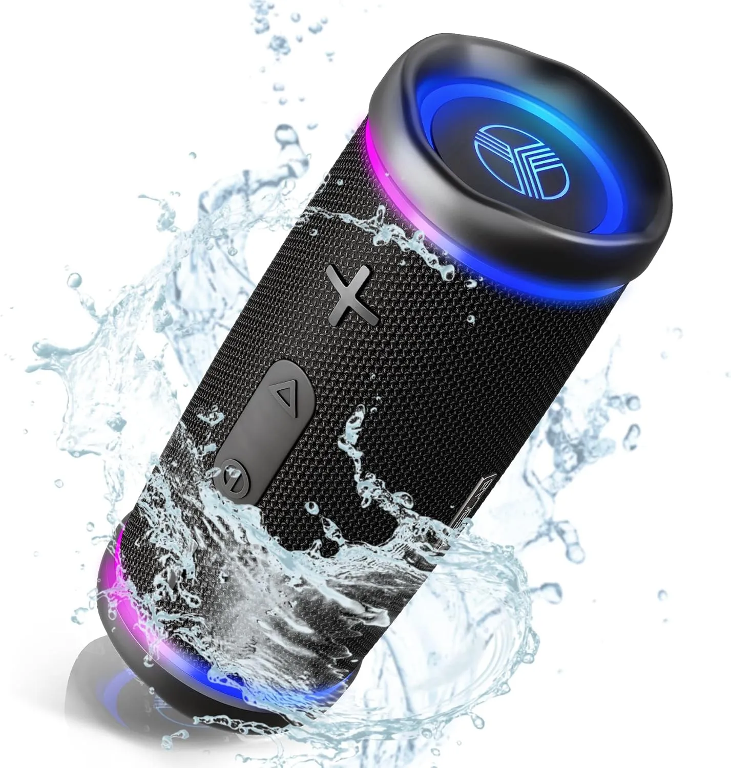 TREBLAB HD77 Bluetooth Speaker - Powerful 360 Sound with Impactful Bass, 30W Portable Wireless Audio, 20H Battery, IPX7 Waterproof, TWS Stereo, Shockproof Design for Outdoor, Beach, Pool, Jobsite